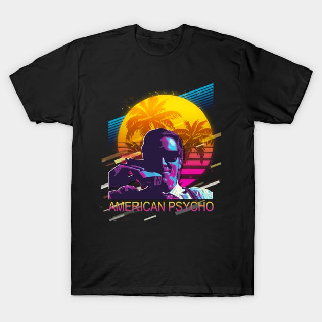 American 90s psycho vintage T-Shirt by TylerJamesArt